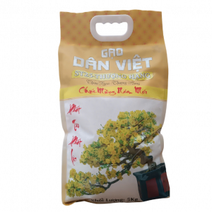 Gạo Dân Việt ST25 Lúa Tôm Thượng Hạng Túi 5 kg